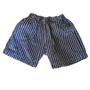 Blue Gingham Shorts | Size 3